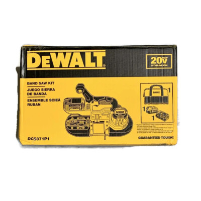 DEWALT DCS371P1 20V MAX Lithium Ion Cordless 20 Volt Band Saw Kit
