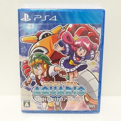 Clockwork Aquario PS4 Japan Game In English,Fr,Ger,It,Esp New Sealed Playstation