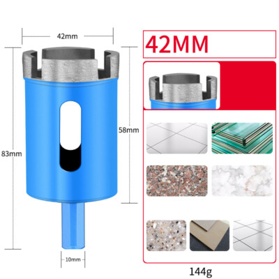 Diamond Core Drill Bit Hole Saw -Ceramic Marble Granite Drilling Porcelain Tile