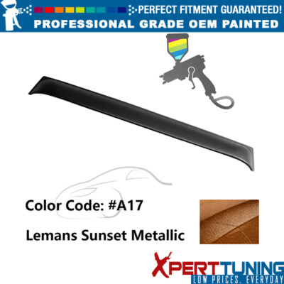 For 03-08 Nissan 350Z Coupe PP Painted #A17 Lemans Sunset Metallic Roof Spoiler