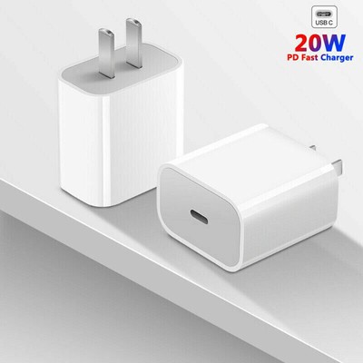 Fast Charger USB Type C Wall Power Adapter For iPhone 14 13 12 11 Pro Max