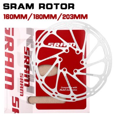 SRAM Disc Brakes Rotors 140/160/180/203mm Centerline MTB Road BikeBicycle 6Bolt