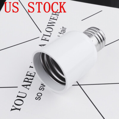 US Light Socket Adapter Medium Base E26/27 to E39/40 Mogul Holder LED Bulb Lamp