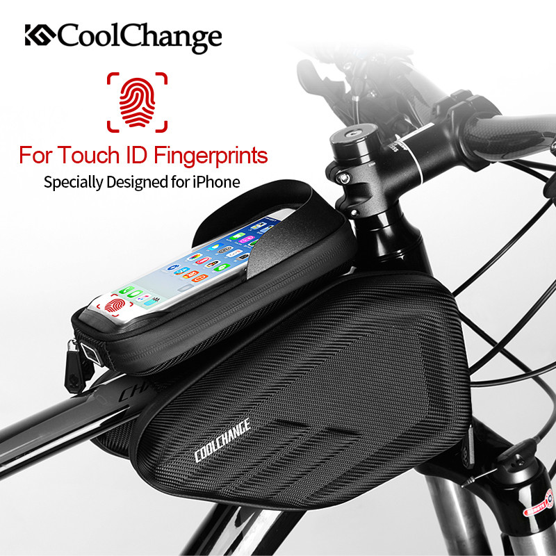 Cycling Outdoor Triangle Bicycle Front Tube Frame Bag Mountain Bike Pouch F07#