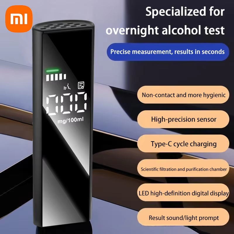 Xiaomi High-precision Alcohol Tester Portable Non-contact Professional Led Digit