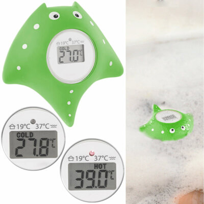 Cybaby Digitales Schwimm-Bade-Thermometer für Kinder, mit Temperatur-Warnung