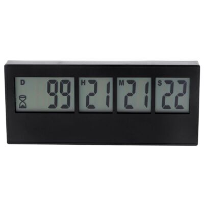 Digital Days Countdown Clock Timer Magnetic Backing for Vacation Retirement