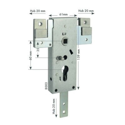 Garagentorschloss gebraucht kaufen! Nur 2 St. bis -60% günstiger