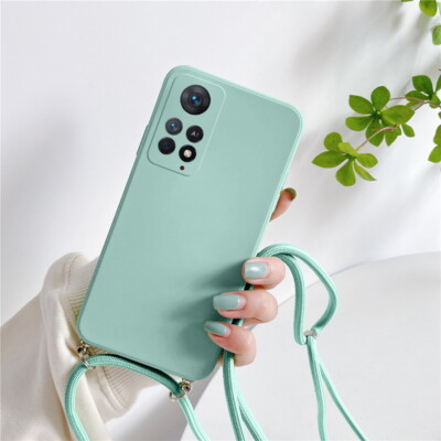 Hülle für Xiaomi Redmi Note 12 11 10 9 Pro Mi 12T Schutzhülle Kordel Band Case