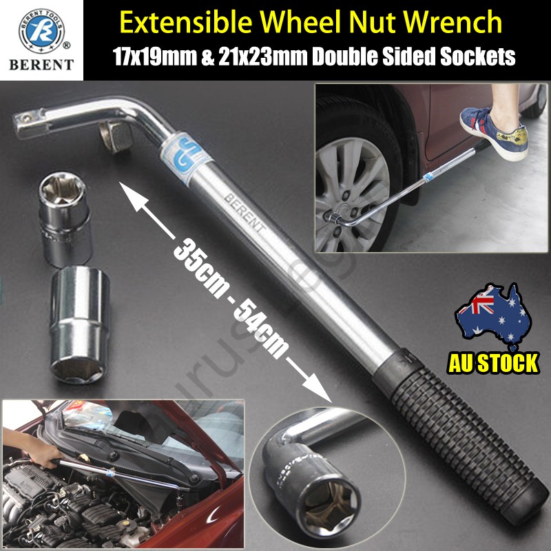 Extendable Wheel Brace Wrench 1/2