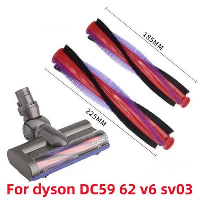 Dyson V6 DC58 DC62 Vacuum Roller Brush Head Replacement 185mm 225mm Attachment