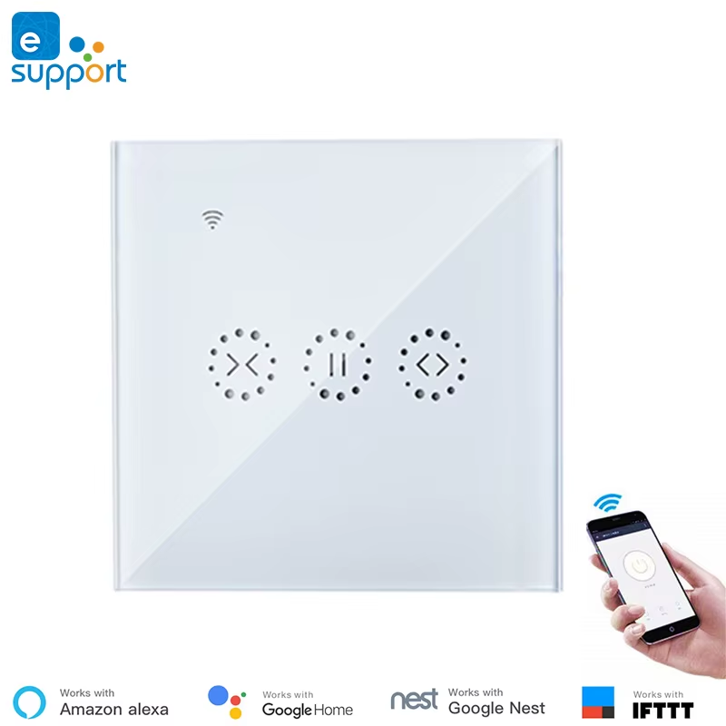 Smart WiFi Touch Curtain Switch Smart Home WiFi Electric Touch Blinds Curtain Sw