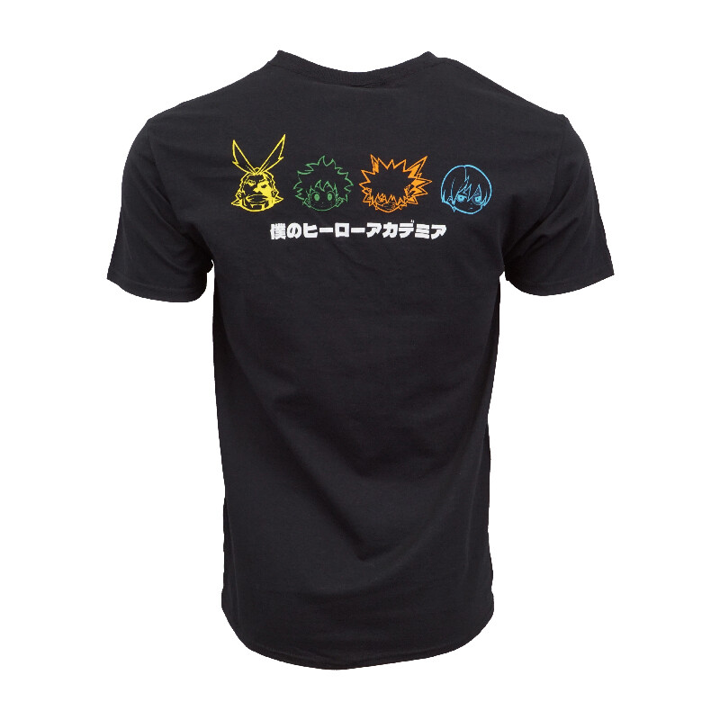 

МУЖСКАЯ ФУТБОЛКА MY HERO ACADEMIA PLUS ULTRA, Black