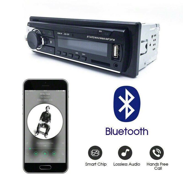 Car Bluetooth Indash Radio Stereo Audio Head Unit Player NEW Audio