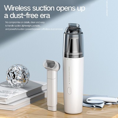 Cordless Handheld Vacuum Cleaner Small Mini Portable Car Auto Home WirelessWhite