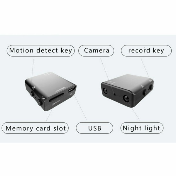 Spy Hidden Camera 1080P HD Mini IR-CUT Camcorder Night Vision Motion Detection - Image 9