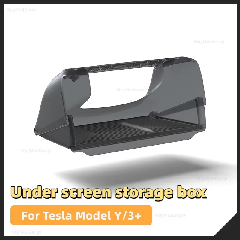 For Tesla Model Y/3 Highland Model Y Juniper Hidden Storage Box Organizer Tray U
