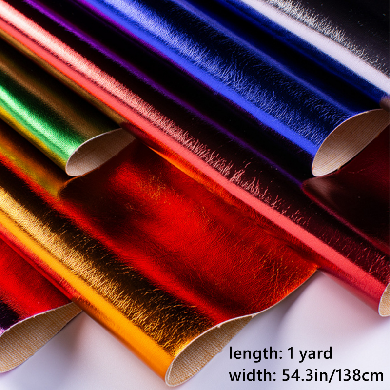 0.9m Métal PU Simili Cuir Tissu Vêtements pour Couture Sac Sofa Imperméable DIY
