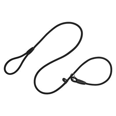 Dog Nylon Adjustable Loop Slip Rope Leash Lead Training Choke Pet Collar 130cm