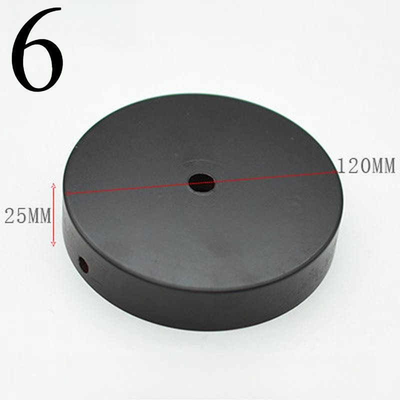 1 Pcs Wood Base for DIY Table Lamp base Accessories Crafts Round Square base