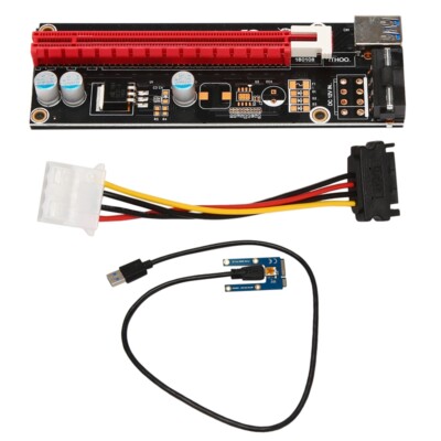 Mini PCIe to PCI Express 16X Riser for Laptop External image Card EXP GDC BTC A6