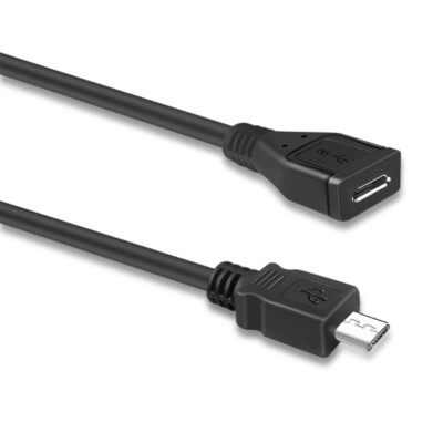 Micro USB Extension Cable Male to Female Extender Cord for Tablet&Phone Charging