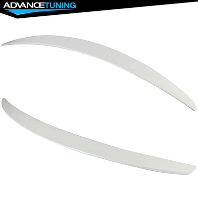 Fit 14-20 W222 S Class Factory Trunk Spoiler Painted 799 Diamond White Pearl