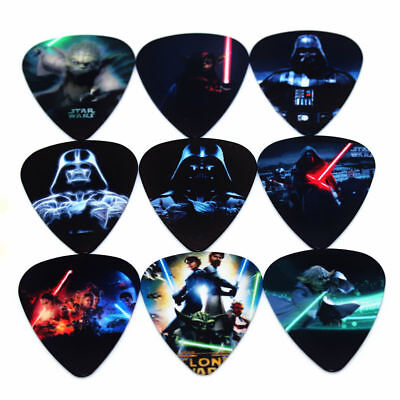 STAR WARS GUITAR PLECTRUMS PICKS X 5 0.71MM