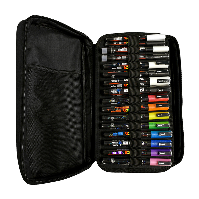 UNI POSCA Ultimate Water-based Paint Marker Set with Case (65pc) Graffiti Art