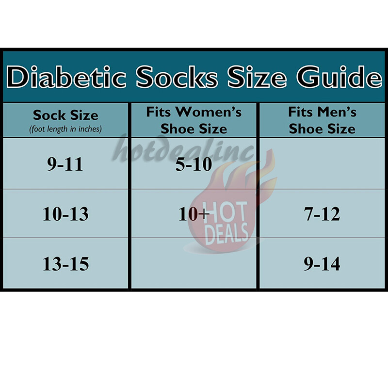 6 Pairs Women's Ankle/Quarter Diabetic Circulatory Cotton Socks Non Binding Top