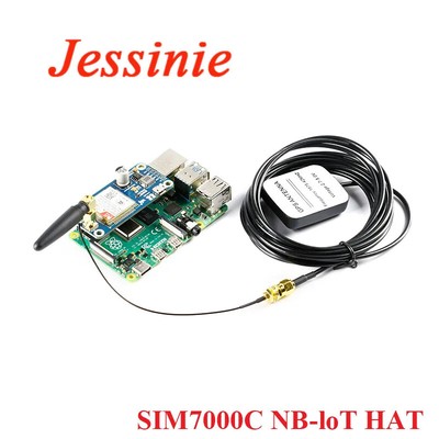 SIM7000C Raspberry Pi 4G Expansion HAT NB-IoT GPS GNSS Module