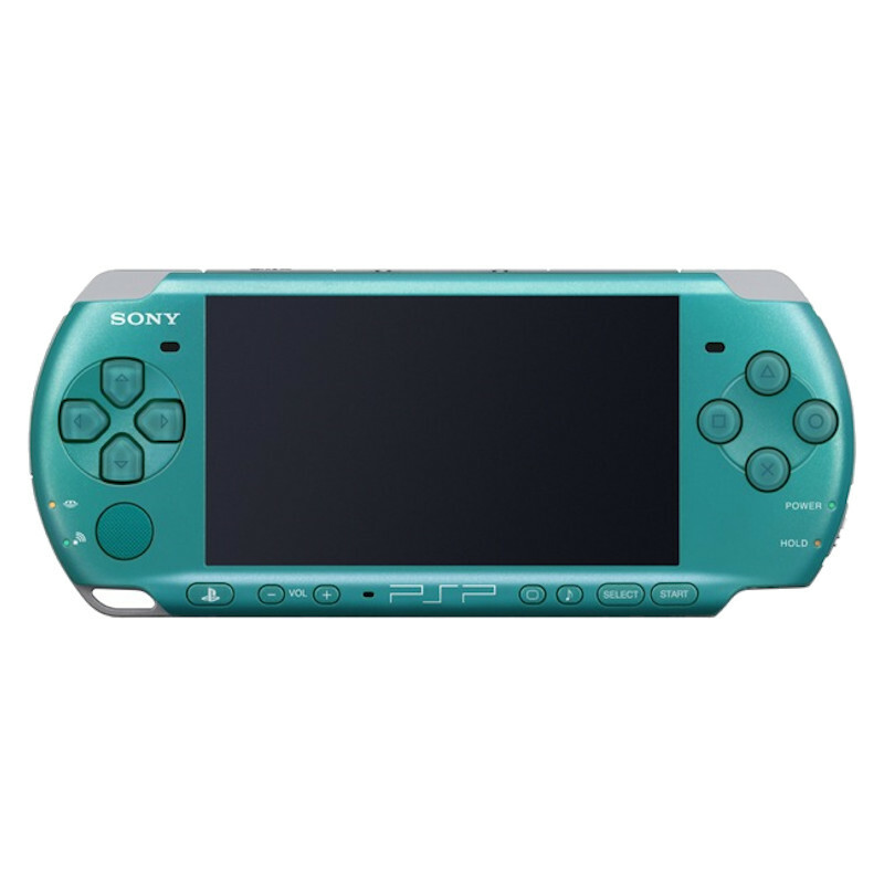 PSP-3000 本体 グリーン SONY PlayStation Portable Console PSP-3000 Green Japanese