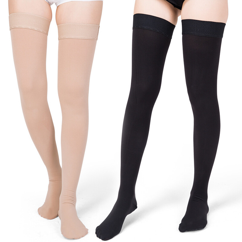 Men Women 2030 mmHg Compression Stockings Thigh High Socks Varicose