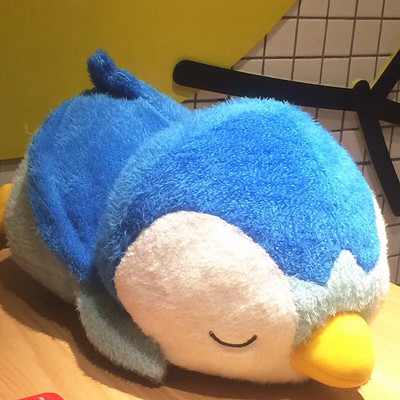 Cute blue penguin Animal Plush Doll Stuffed Pillow Birthday Cushion Gifts