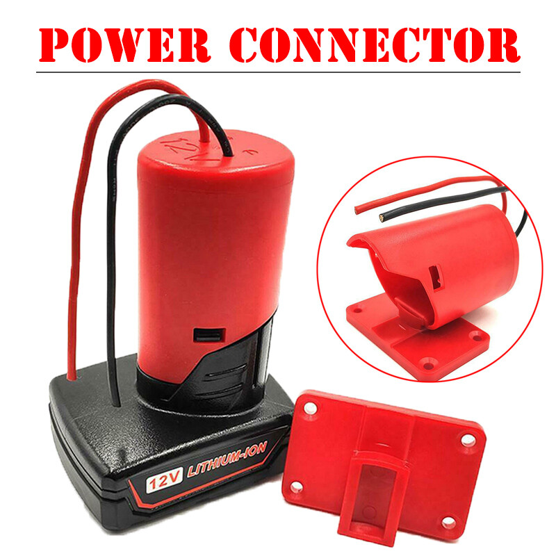 For Milwaukee 12v M12 Battery Dock Power Connector B