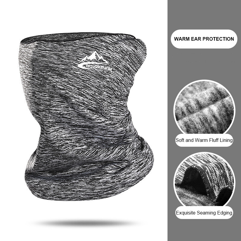 Winter Warmer Neck Gaiter Balaclava Men Scarves Face Mask Bandana Head Cover