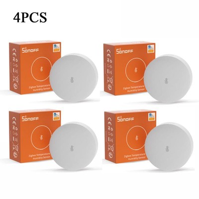 1-5PCS SONOFF SNZB-02P/02D Temperature Humidity Sensor Zigbee Monitor Smart Home