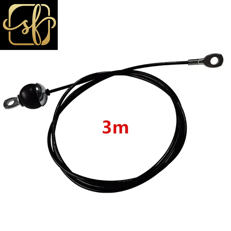 3M A Gym Cable Wire Rope Heavy Duty Steel Replacement Parts for Home Gym Fitness Cable Pulley Accessories Dia 5Mm