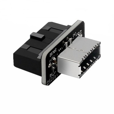USB 3.0 19P/20P To Type E Adapter Converter Header for Motherboard Compact