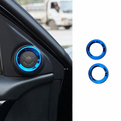 For Honda Accord 9th 2014-2017 Blue Titanium Front A-Post Speaker Cover Trim new