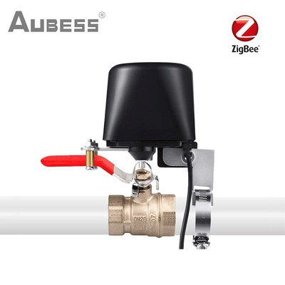 Tuya WiFi ZigBee Smart Water Gas Leakage Valve ON/OFF Auto Control Countdown Tim