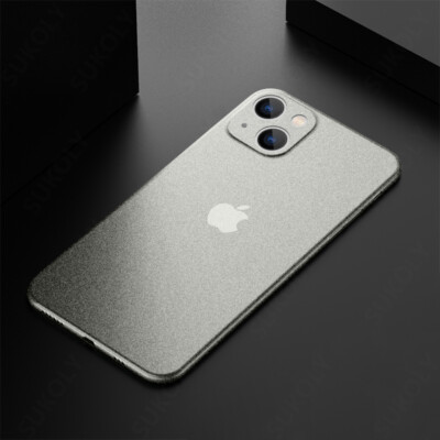 Case For iPhone 16 15 14 13 11 12 Pro MAX Ultra-thin Slim Matte Hard Clear Cover