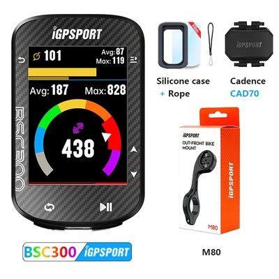 Bsc300 Gps Bike Computer Wireless Speedometer GPS ANT Cadence Sensor Bicycle