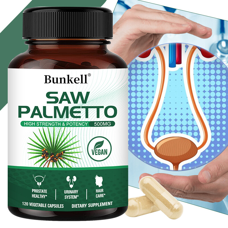 Saw Palmetto 500 Mg | Bloqueur De Dht | SupplÃ©Ment Pour La Vessie Et La Prostate