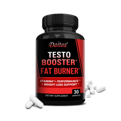 TESTO BOOSTER - Increase Muscle Mass Strength - Fat Burner Sexual Performance