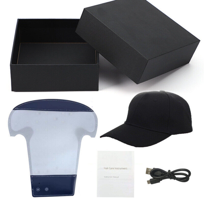 Infrared Red Light Therapy Cap Hair Regrowth Treatment Hair Loss Helmet Hat