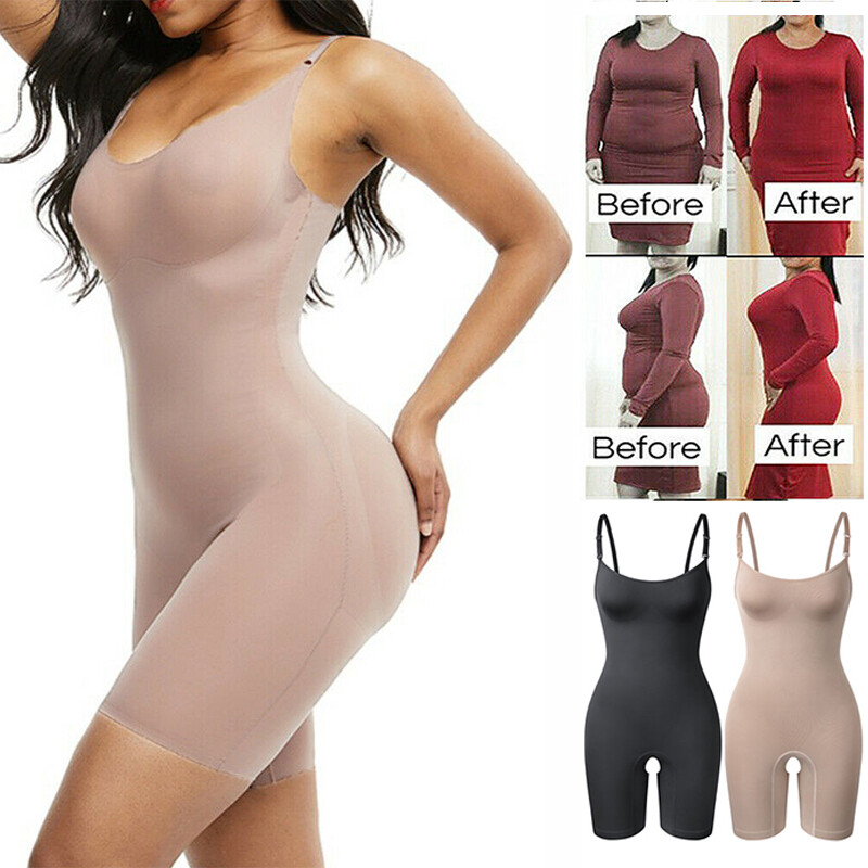 Fajas Colombianas Reductoras Levanta Cola Trimmer Control Post Surgery Bodysuit