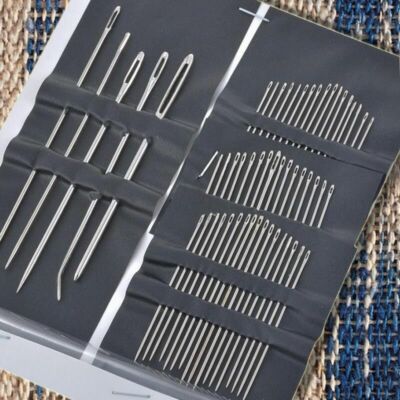 110pcs 2 Lots Assorted Hand Sewing Needles Embroidery Mending Quilt Gift Cr Nice