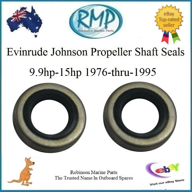 New Evinrude Johnson Propeller Shaft Seals 9.9hp15hp 1976thru1995