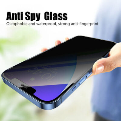 For iPhone 15 Pro Max 14 13 12 11 7 8 Privacy Tempered Glass Screen Protector 